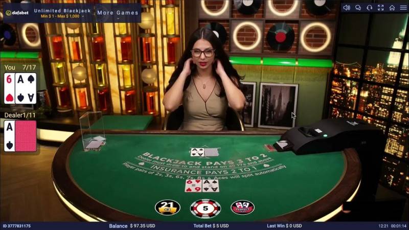 Cách chơi Unlimited Blackjack tại Rikbet