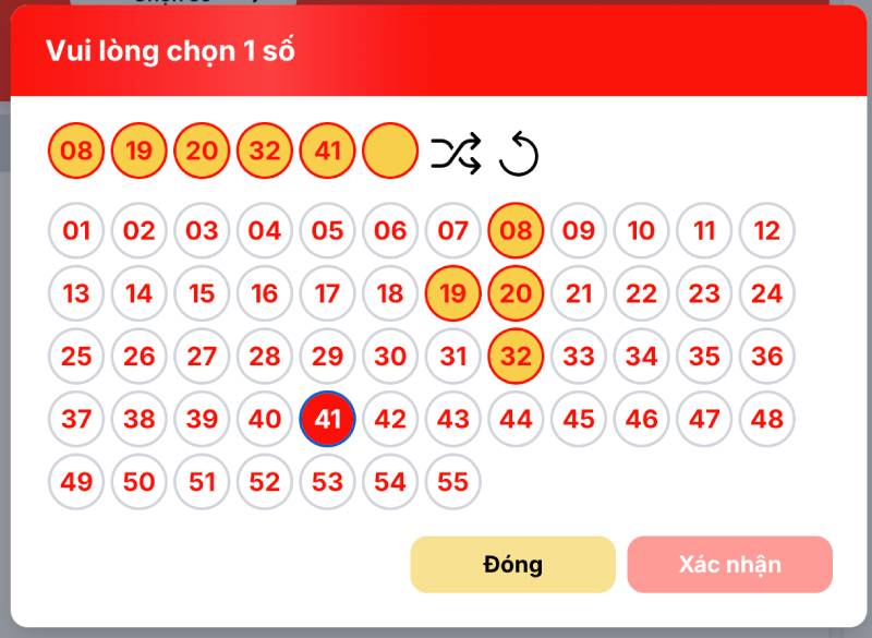 Chọn loại vé
