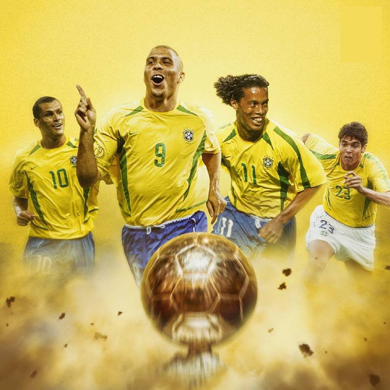 Nhung Cau Thu Brazil Tung Doat Qua Bong Vang